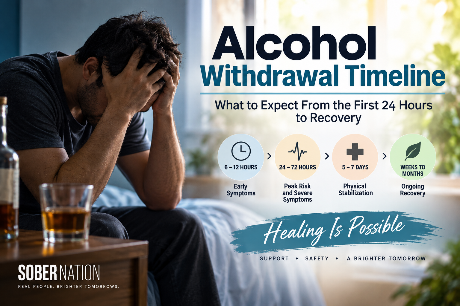 Alcohol Withdrawal Timeline: What to Expect From the First 24 Hours to Recovery